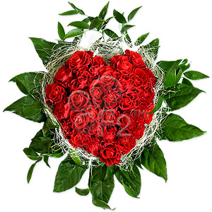 Queen of Hearts - 105-191-10773 - Roses A gloriously romantic arrangement of tightly clust sku 105-191-10773