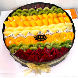 102-267-21692 Fruit Chocolate Cake - 44oz/1.2kg sku 102-267-21692