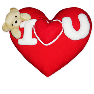 Romantic Heart Shape Pillow