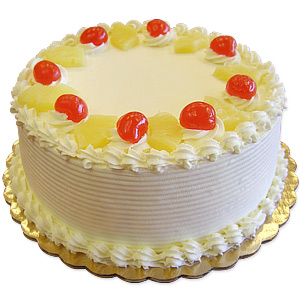 Pineapple Cake 0.5Kg - Contains Egg Pineapple Cake 0.5Kg - Contains Egg