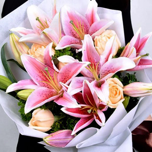 Lily and Roses