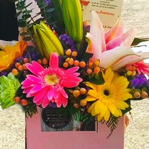 Mixed Blossoms in Box