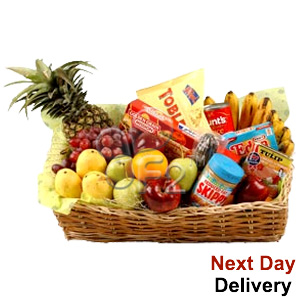 Food Hamper With Fruits